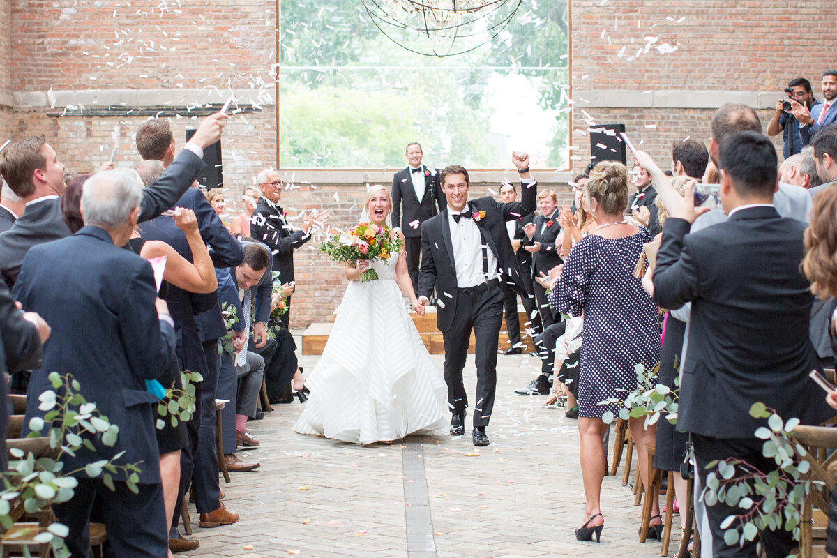 wedding-exit-bridgeport-art-center-chicago-venue