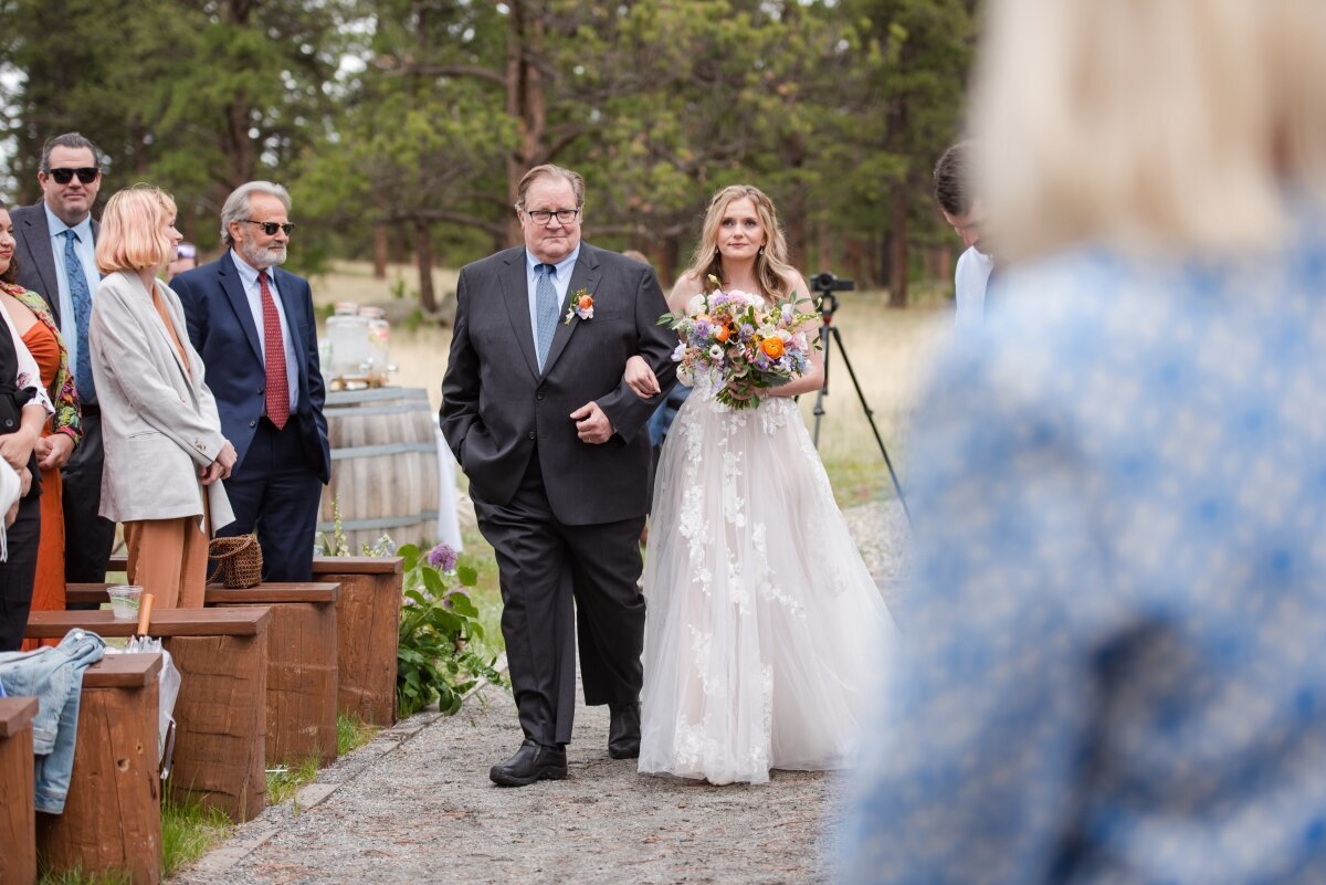 June wedding at Deer Creek Valley Ranch