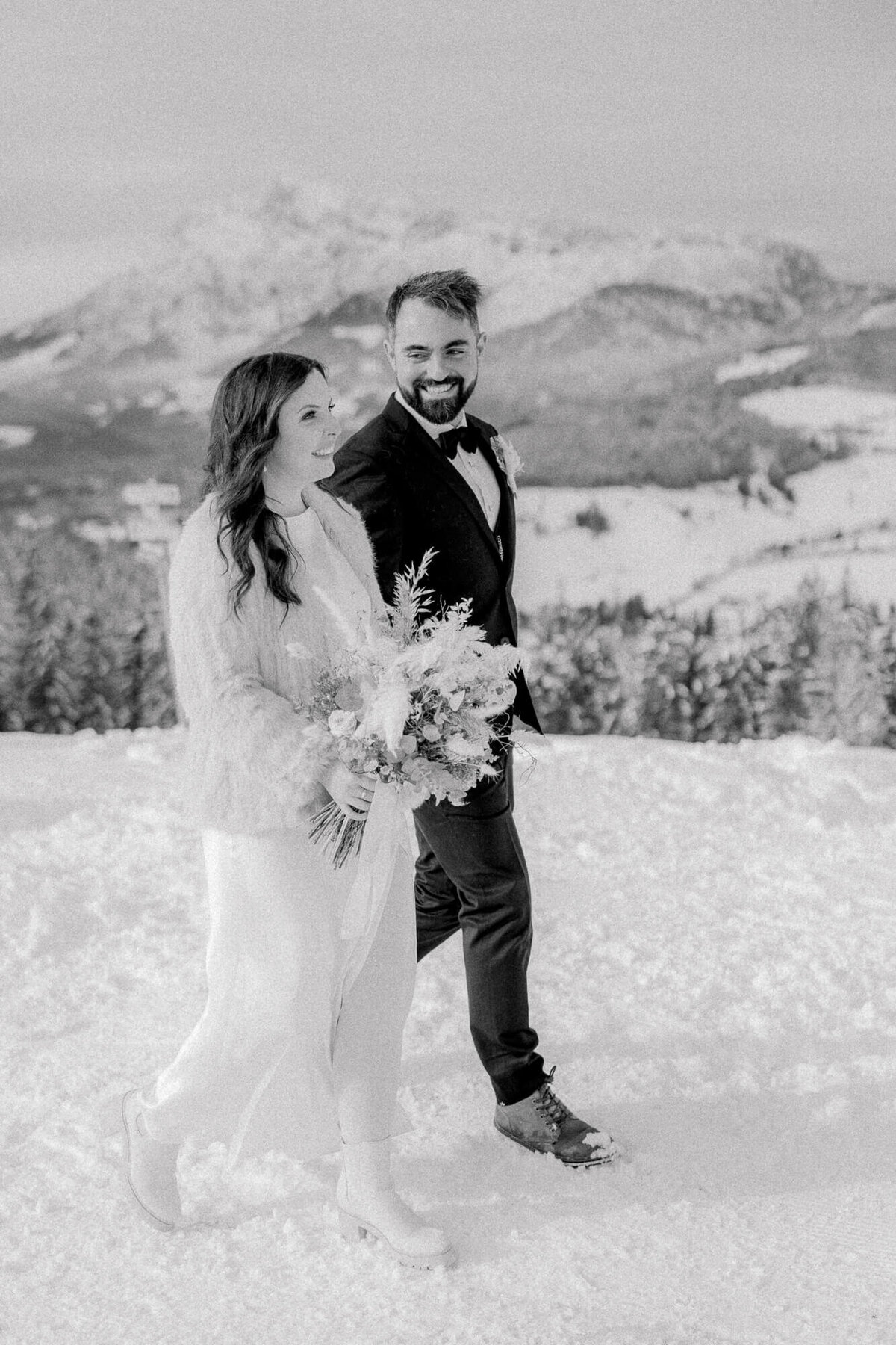 Winter Elopement Photography Austria