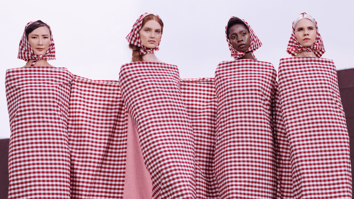 Checkered editorial - Makeup by Molly