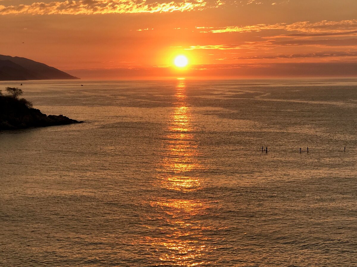 La Jolla De Mismaloya Condo terrace sunset