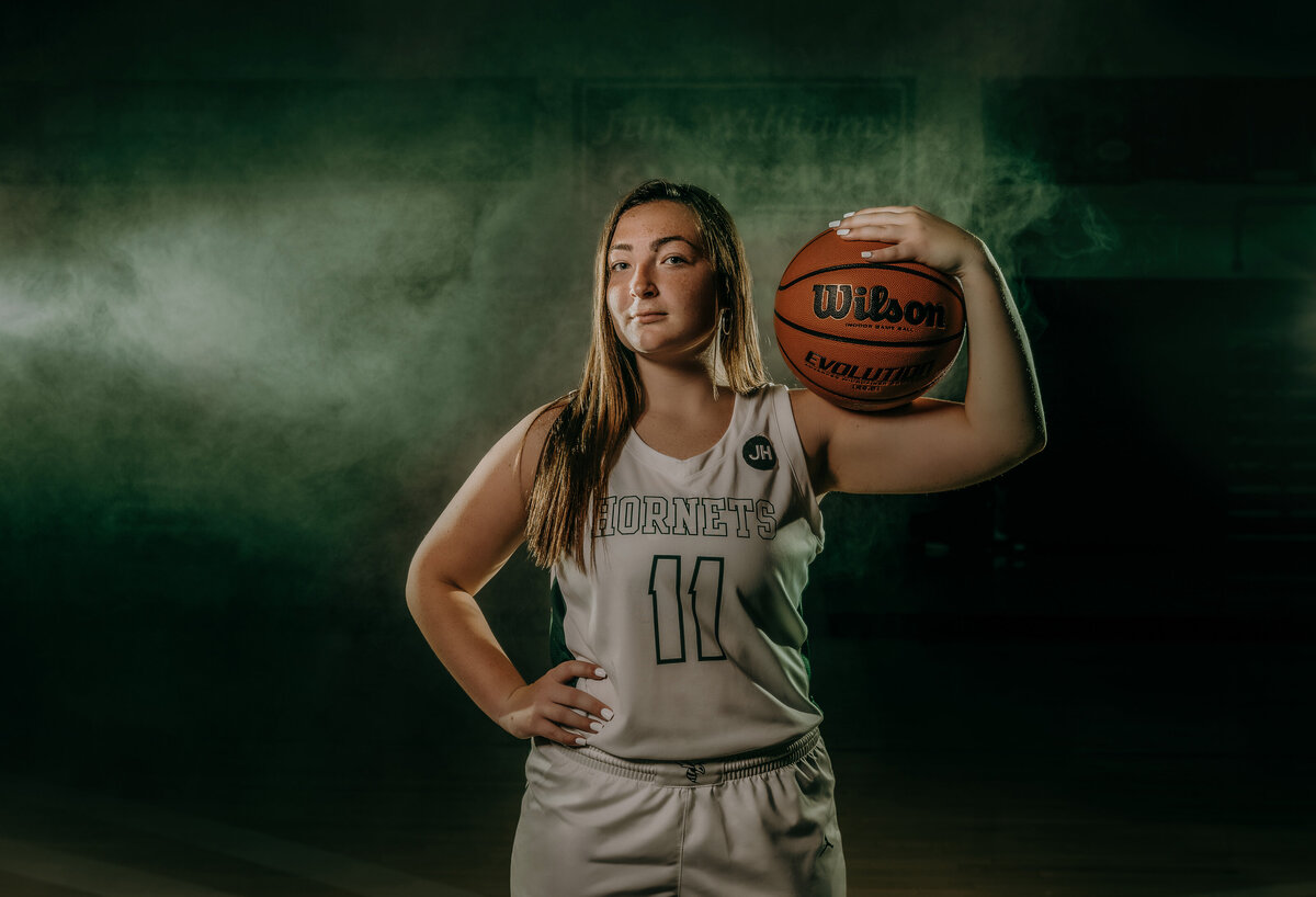 basketball senior photos Knoxville