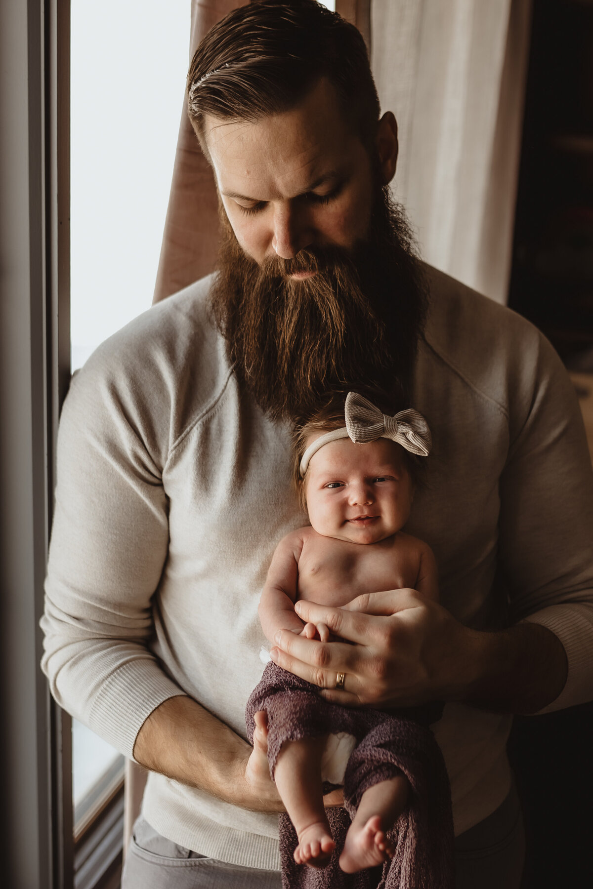 IN HOME LIFESTYLE NEWBORN SESSION