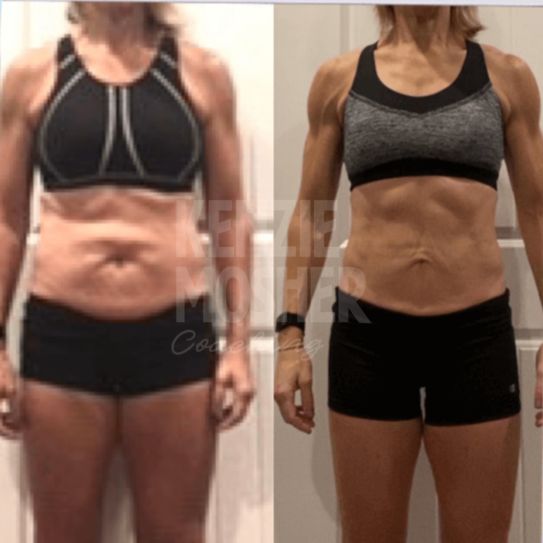 Before and after results achieved with personalized, root-cause coaching.