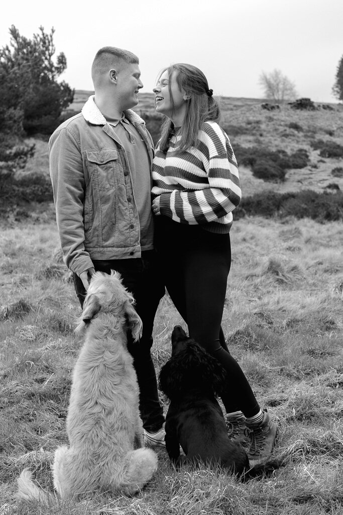 Pregnancy Announcment photography  - goyt valley, high peak - Nostalgia photography (1)