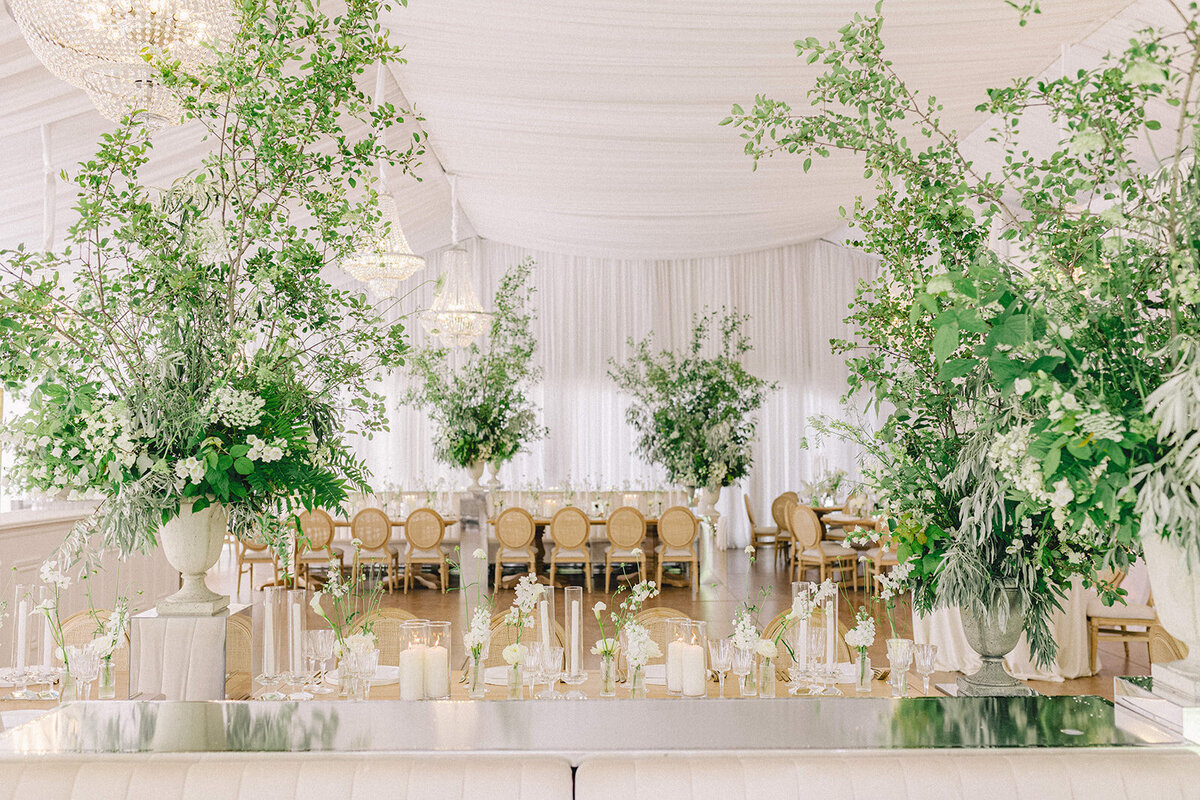 Trees-wedding-flowers-willow-inn