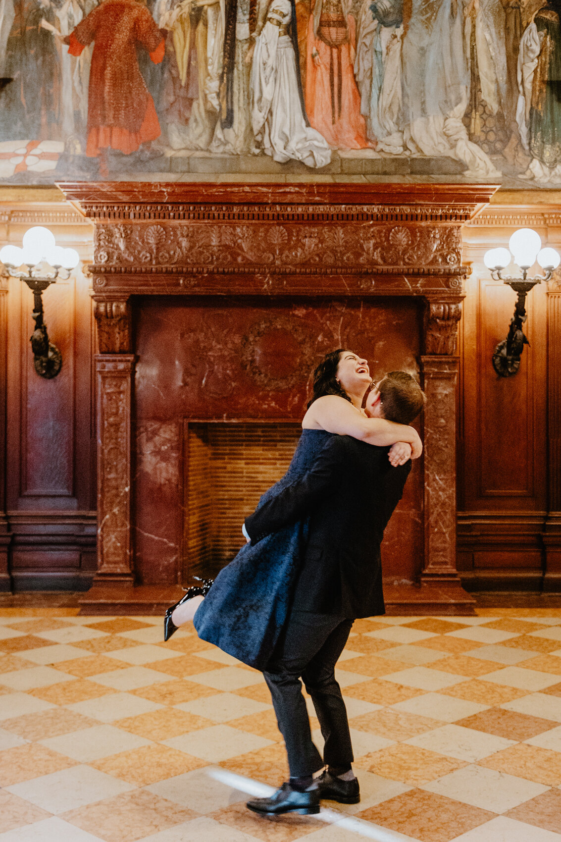 Boston Public Library Engagement Photos-Boston Wedding Photographer-55