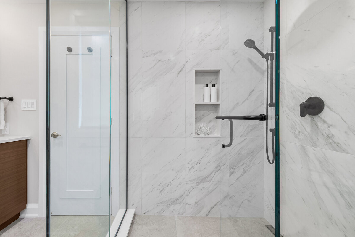 final image of our urban bamboo interior and bathroom design project