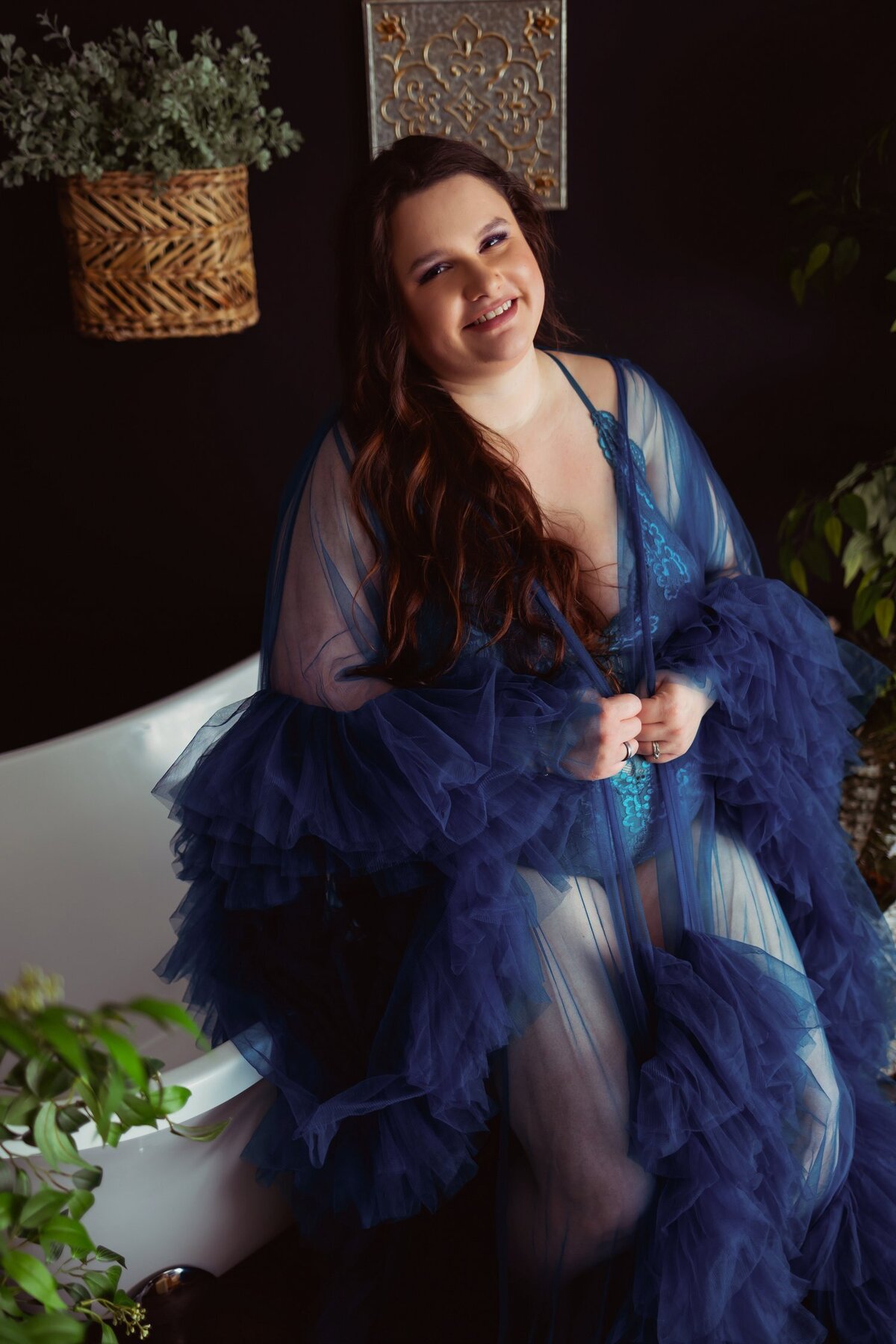 Alicia after her boudoir session