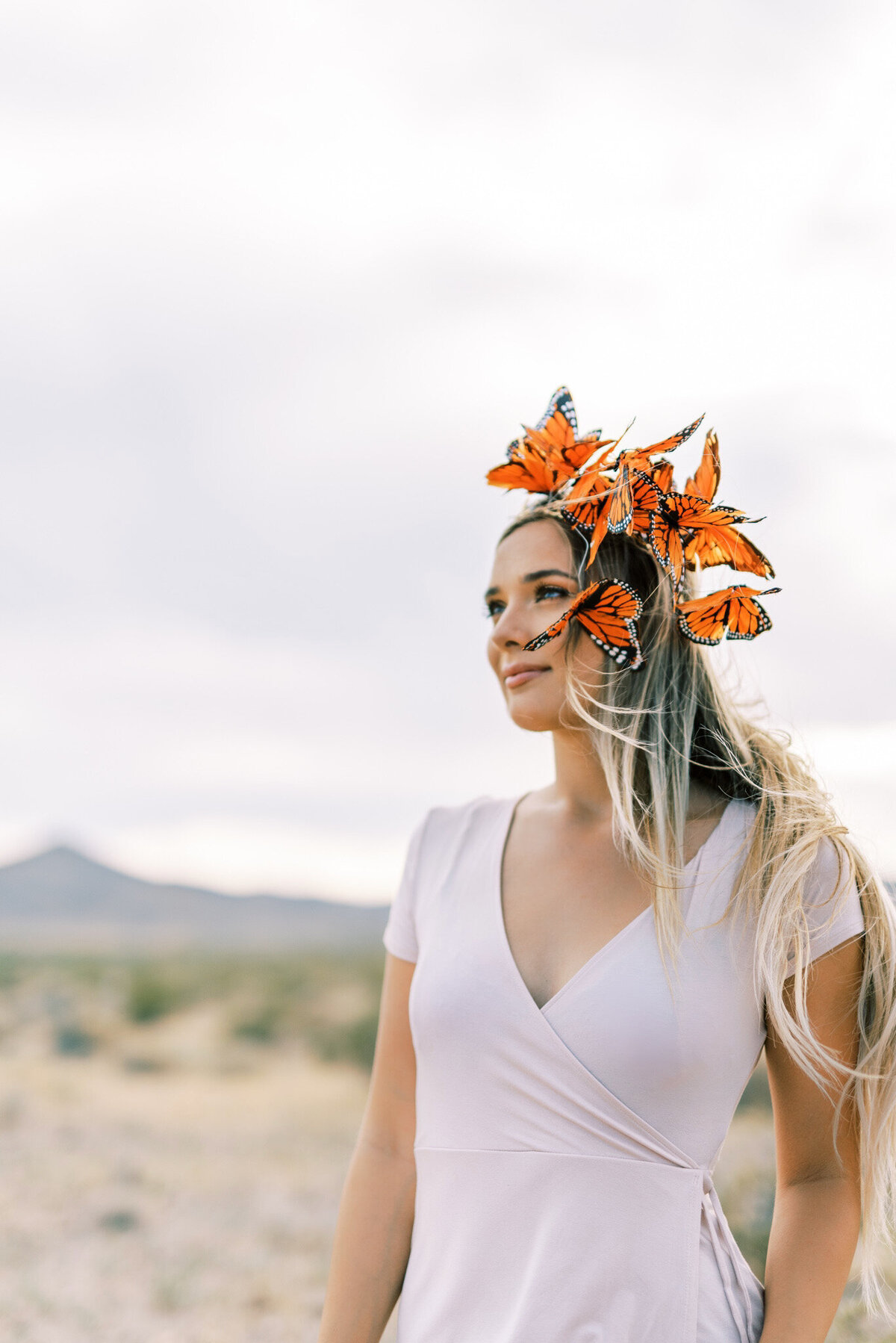 Floral Headpiece - Kristen Kay Photography - MyloFleur Florist-3425