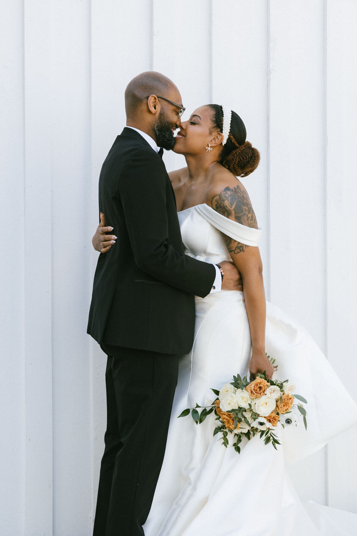 Filmy Outdoor Barn Elopement - Stacey Vandas Photography 25