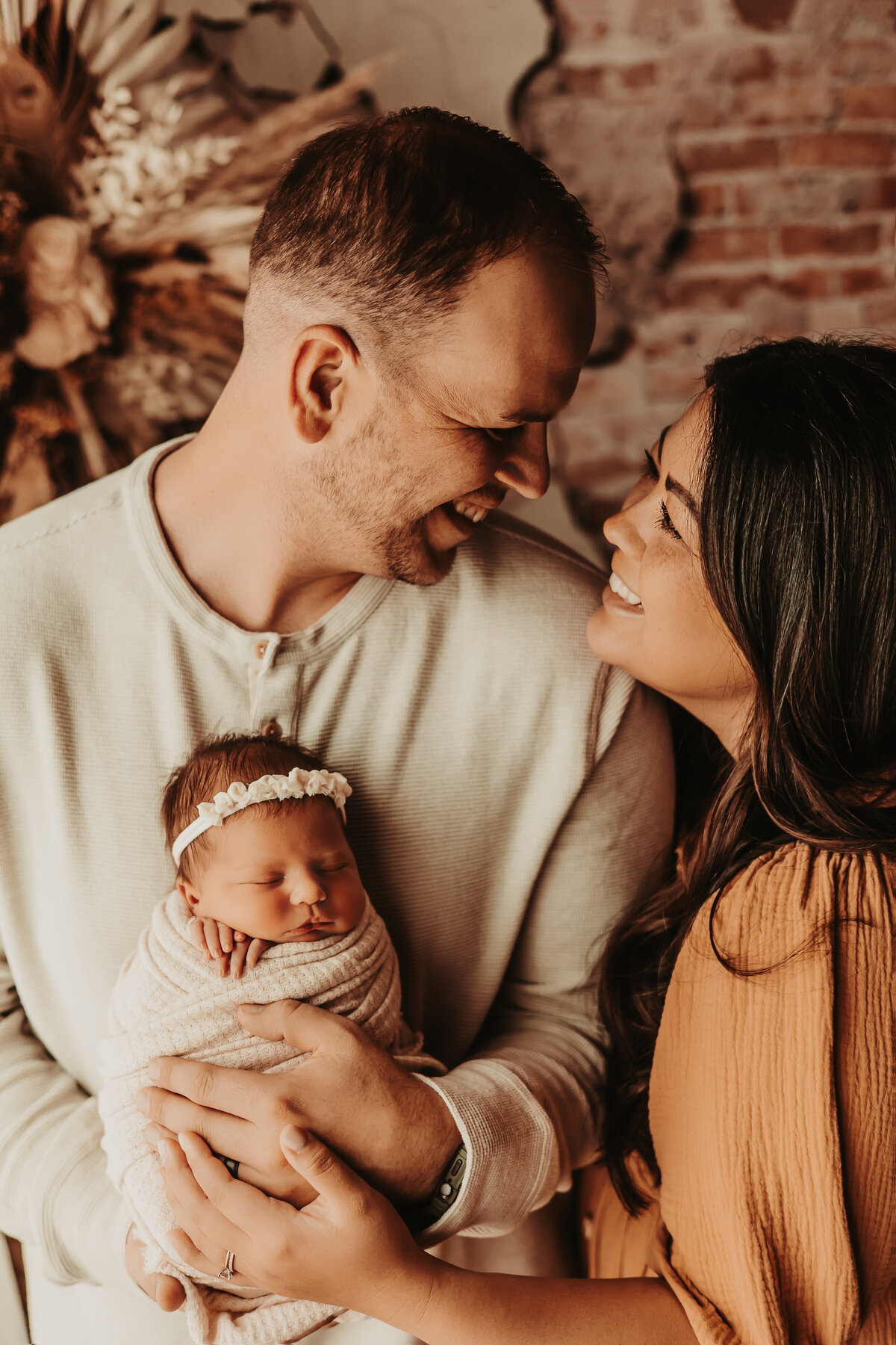 Boho newborn session