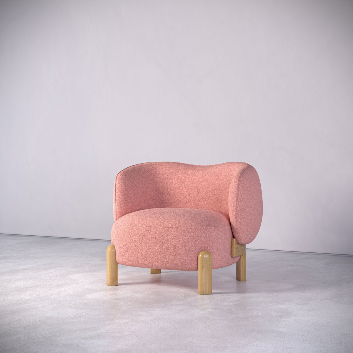 Capsule Luxe Seville chair angle