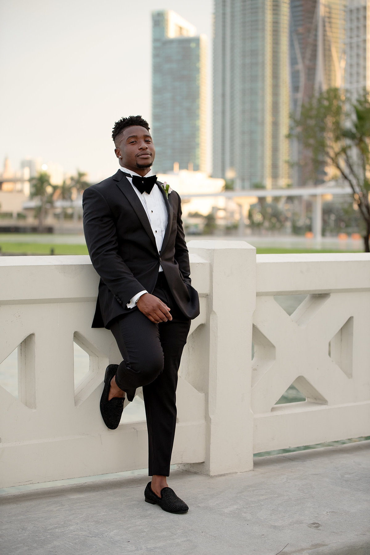 NFL Miami Dolphins Brandon Radcliff ShaKyra Radcliff Briza on the Bay Wedding Andrea Arostegui Photography-213