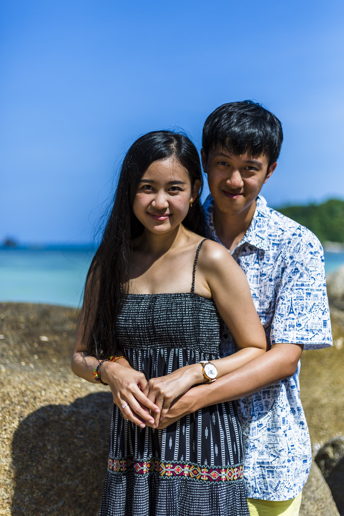 Beach Picnic Proposal on Koh Tao Thailand  (17)