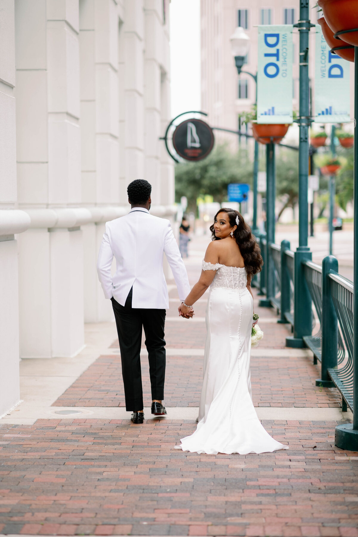 Blush & White Wedding