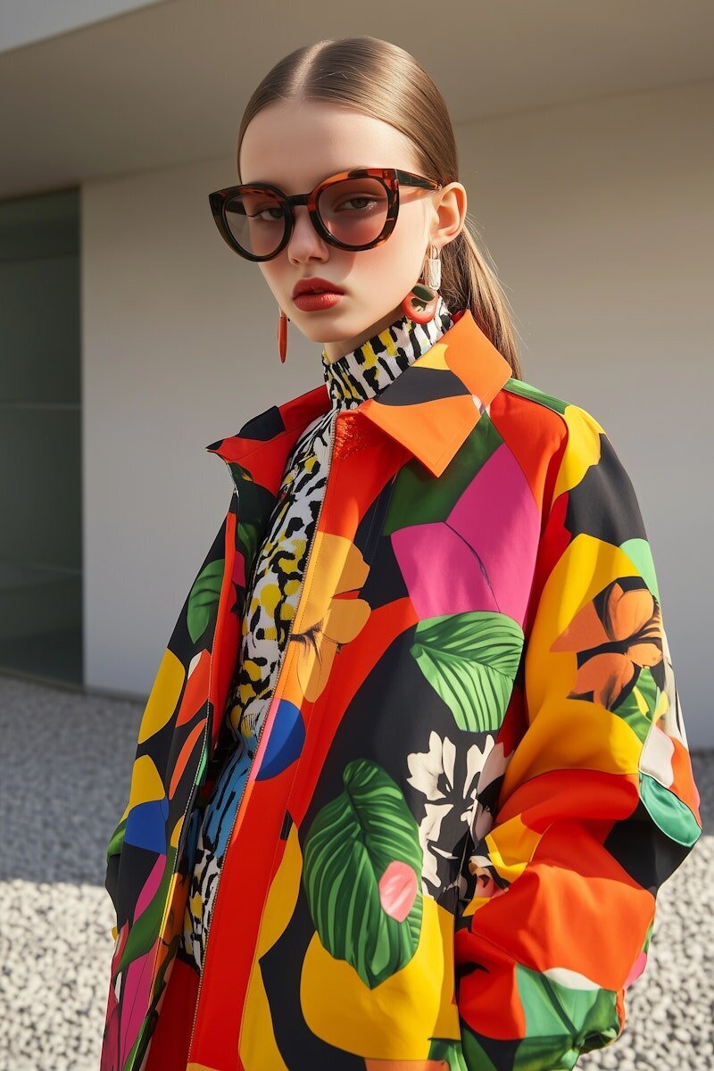 Fashionable Woman Portrait