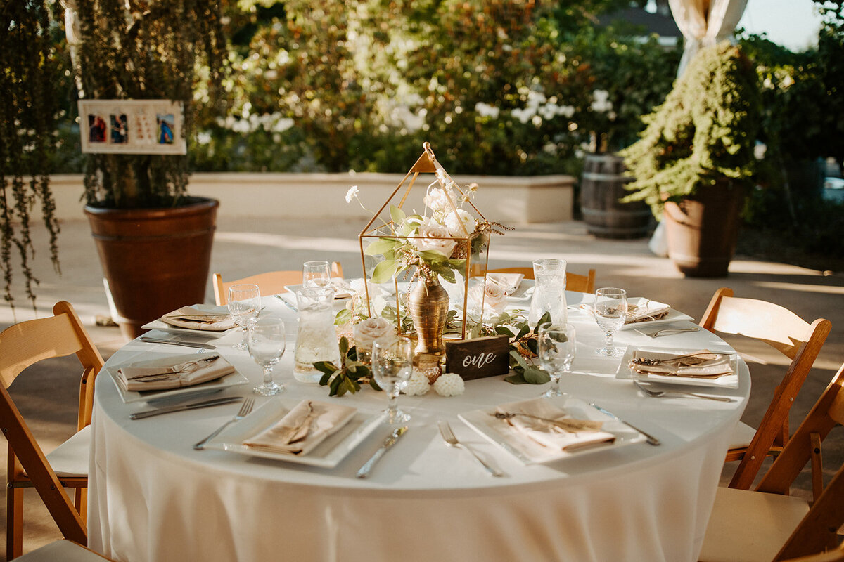 wedding table decoration