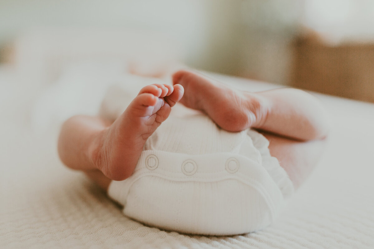 Baby feet, newborn session, at home session, Abbotsford, BC