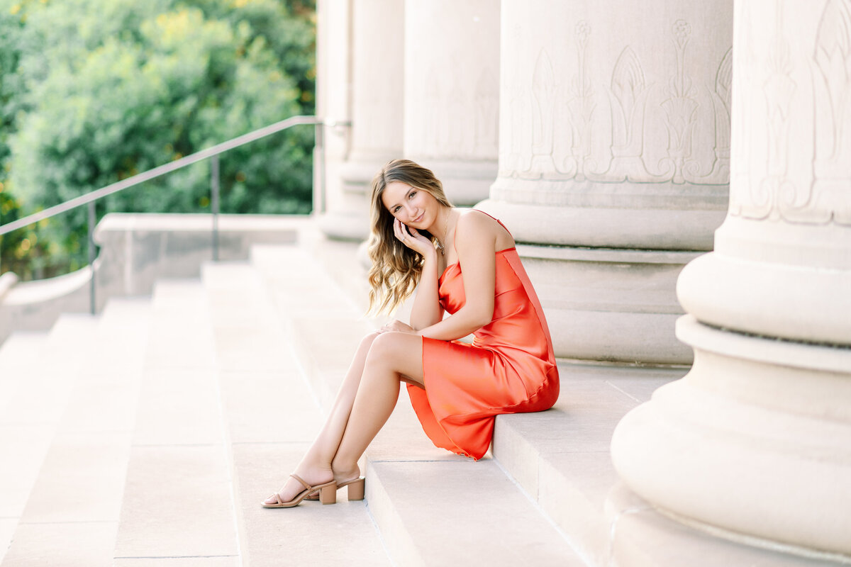 Kansas City Senior Pictures in the city