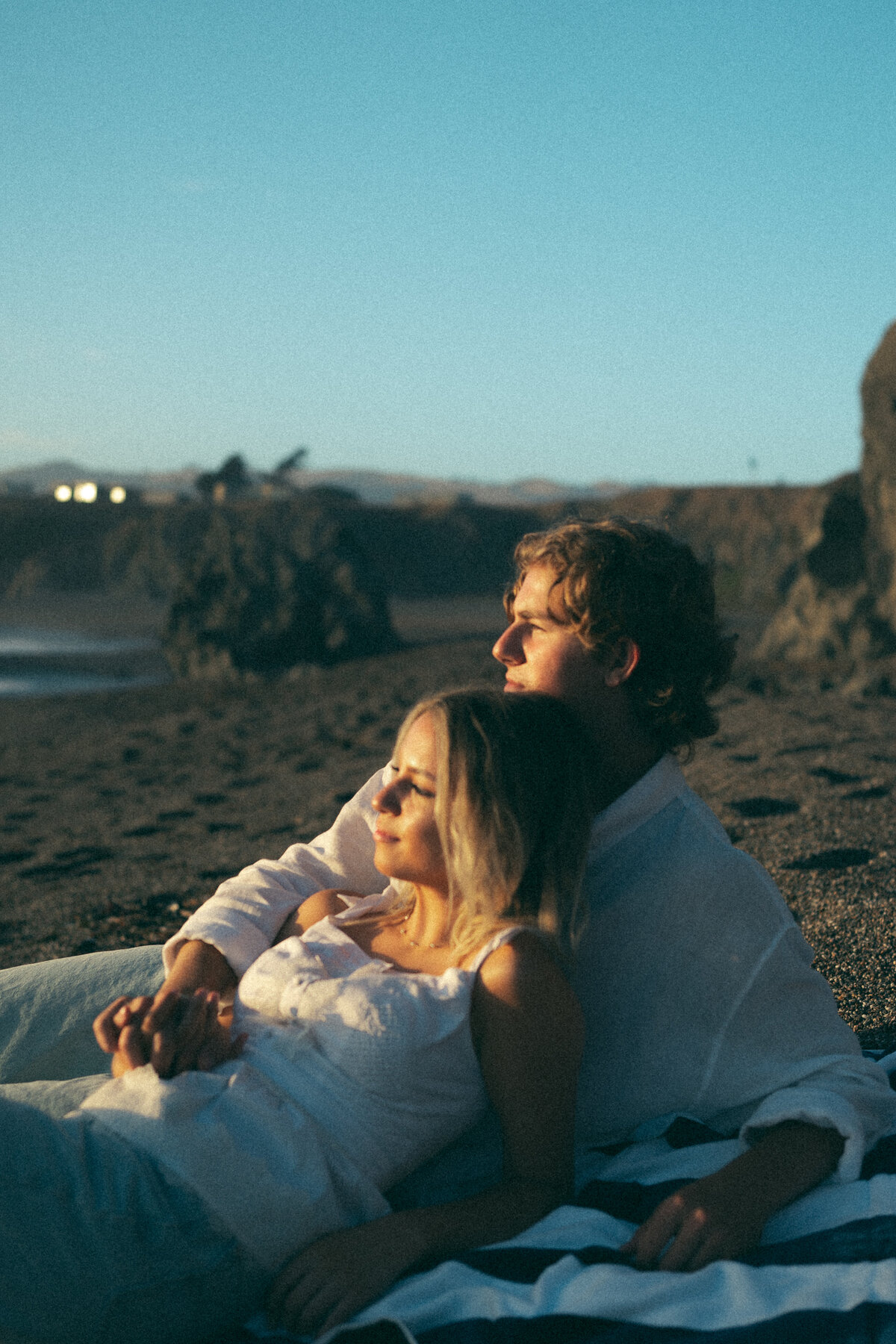 Whimsical Engagement Couples Photoshoot - Sonoma Coast, California