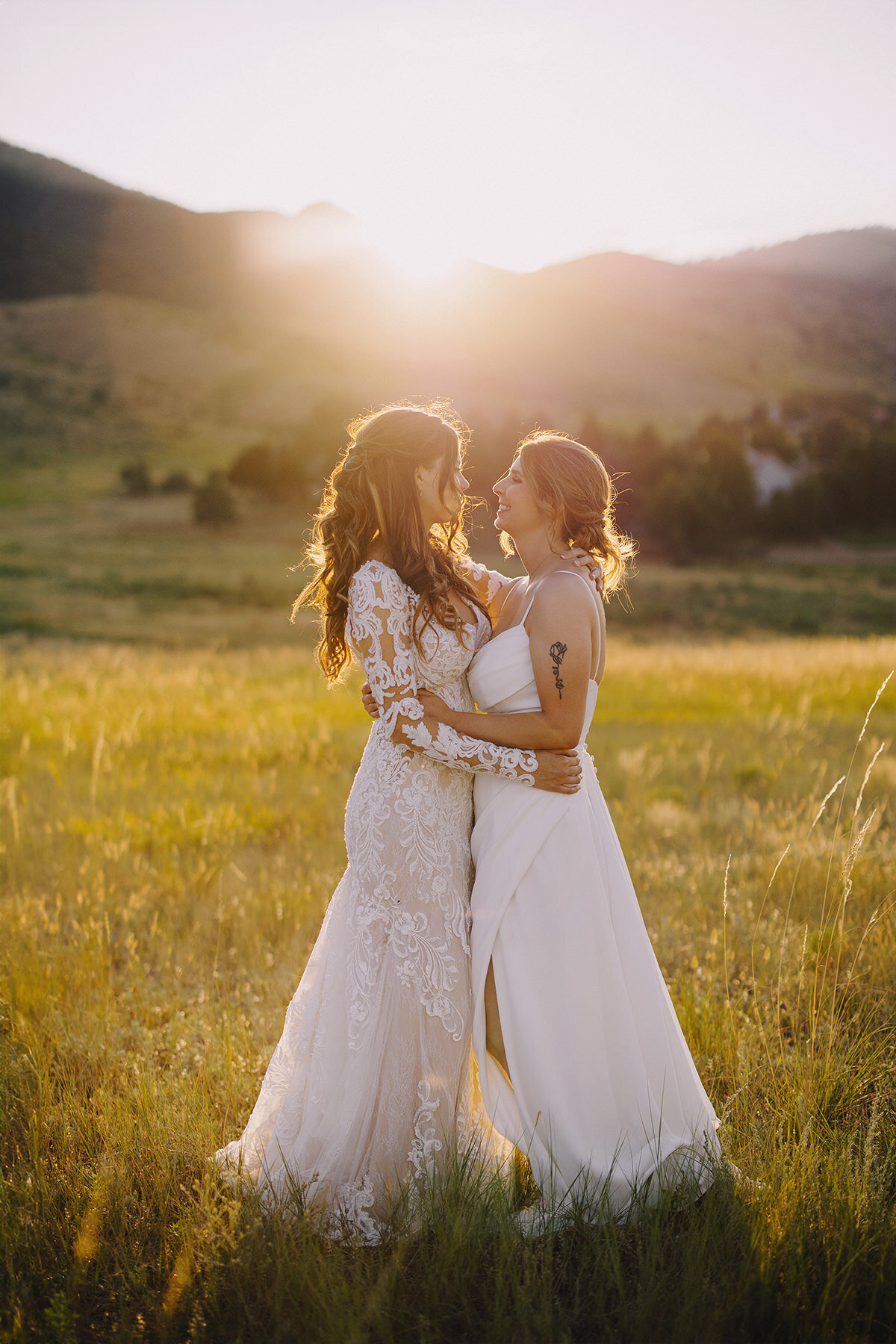The Manor House Wedding Photographer Littleton Colorado CO Denver LGBTQ Best Timeless Film Luxury Estes Park Colorado Liz Osban Photography Same Sex Queer Colorful Mountain 5