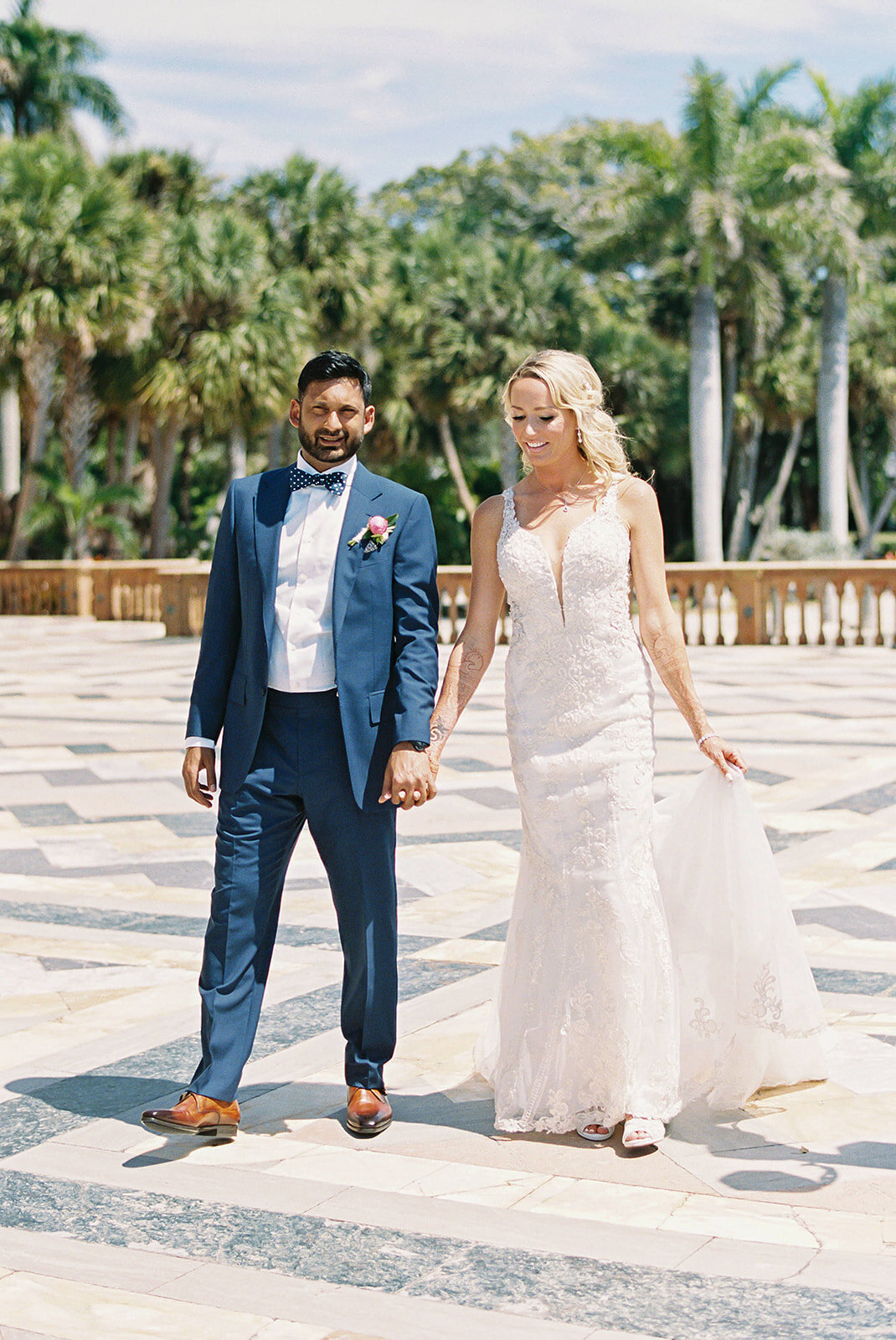 Ringling Museum wedding by Claire Duran