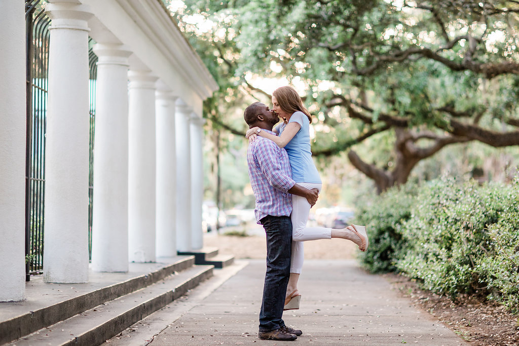 Forsyth Park engagement