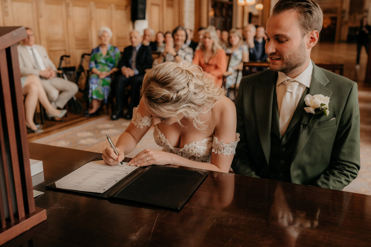 Pure Liefde Fotografie - Jeffrey & Manon - Ceremonie-96