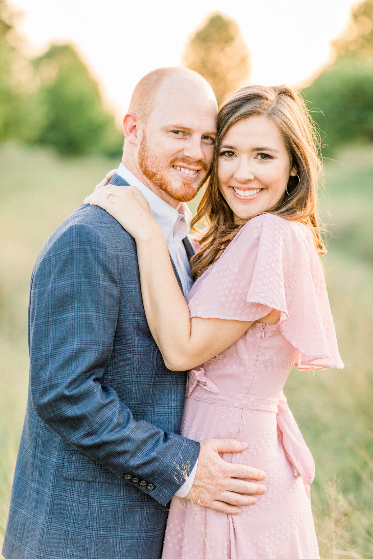 Summer Garden and Field Engagement Session in Birmingham Alabama-74