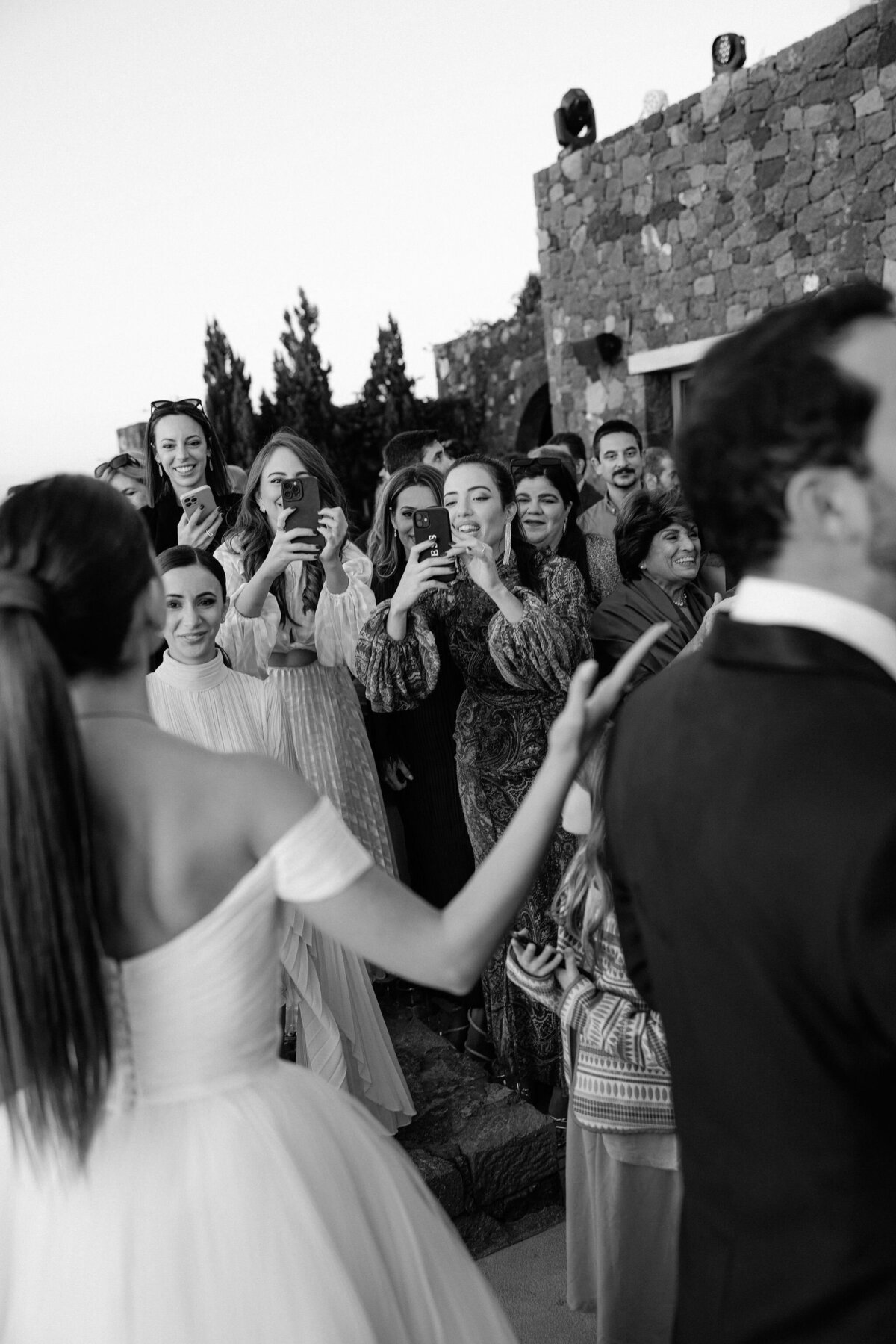 J&E | Glamorous Greece Wedding
