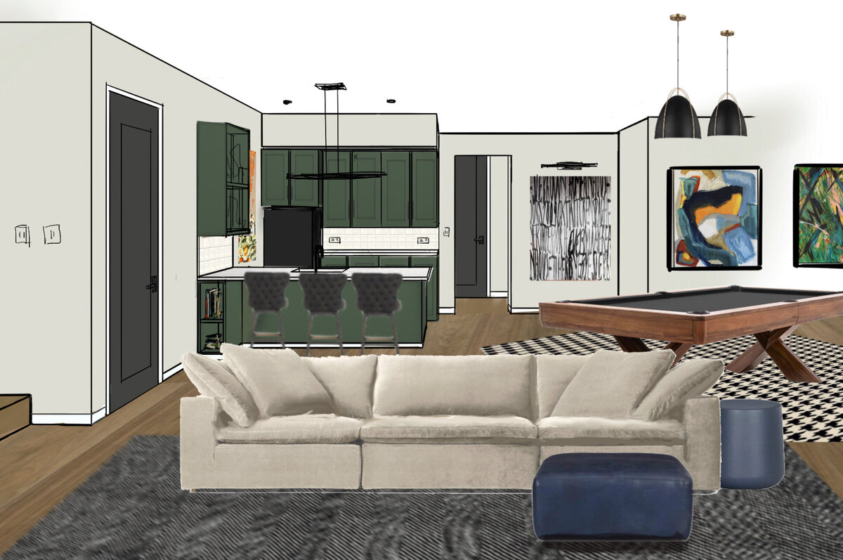 Lower Level Lounge