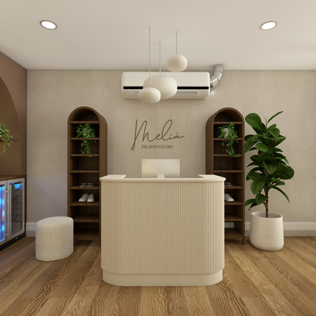 front entrance of Meliá Pilates Studio