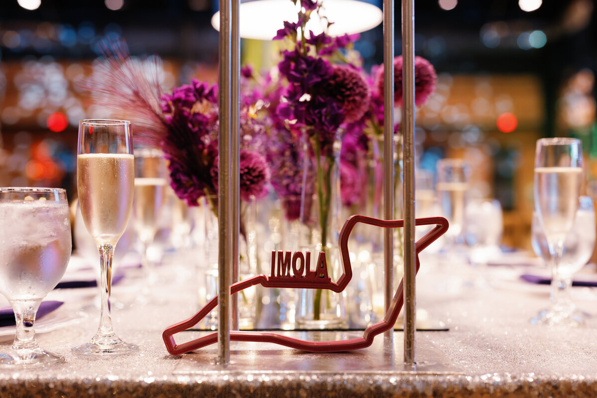 33 - Armature Works The Gathering Wedding Table Number - Tampa Wedding Planner