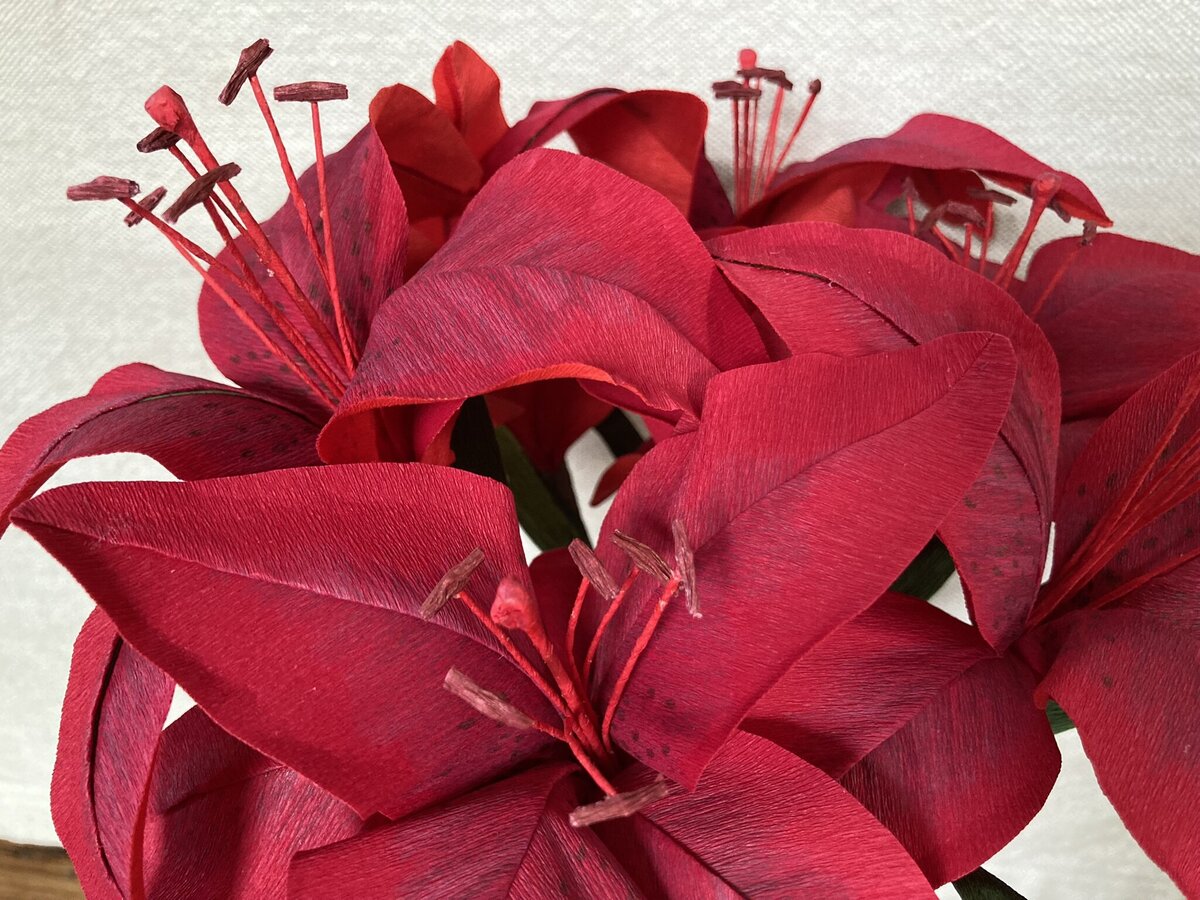 Paper lilies