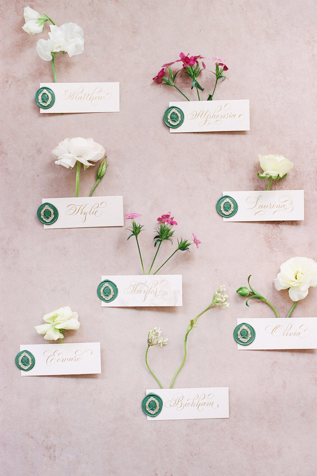 Calligraphy Place Cards G Designers