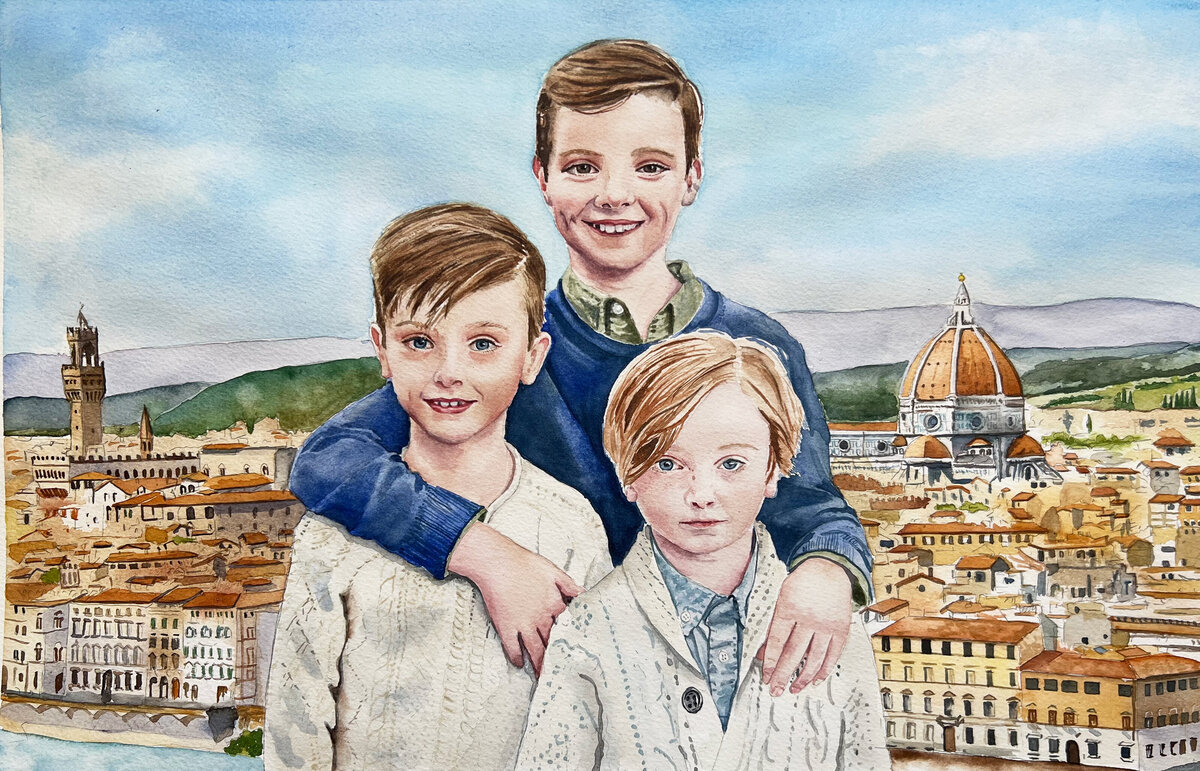 panzano boys portrait