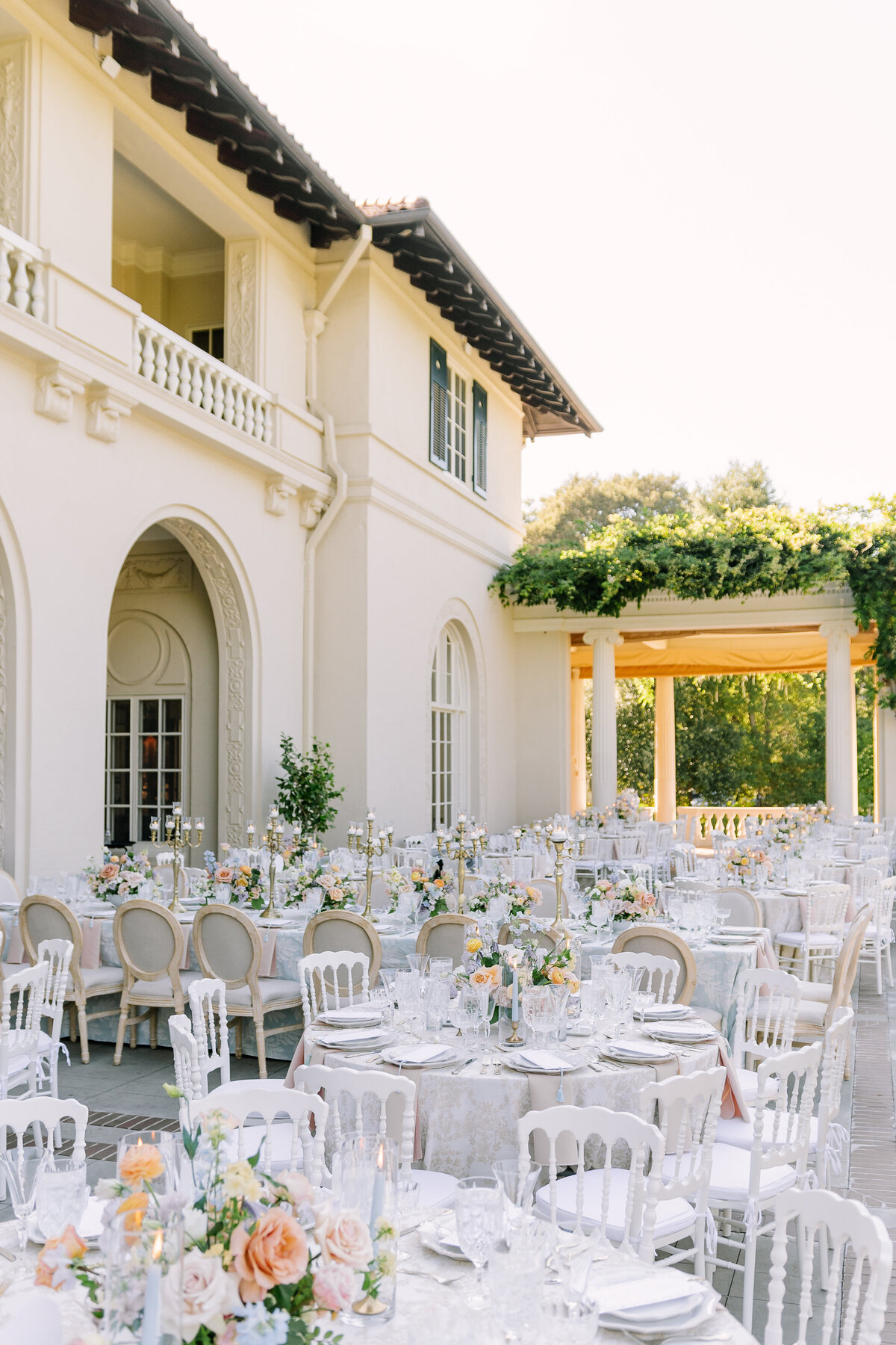 Villa Montalvo Summer Wedding 2024 - reception space (1 of 1)