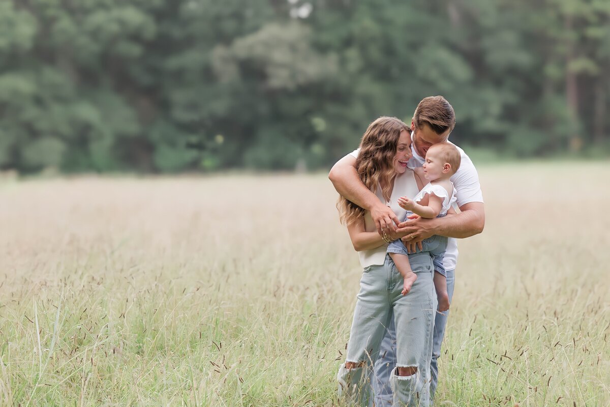 Family Photography Session Fisher Farm Park Davidson, NC