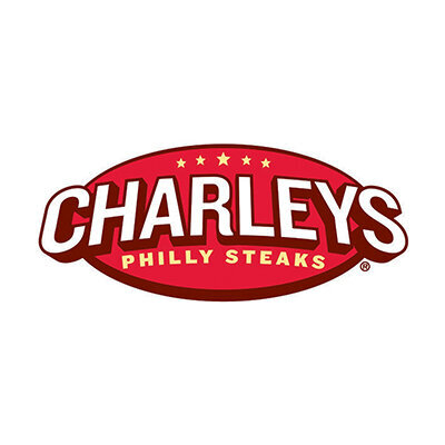 High-Quality Concrete Polishing services, hired and trusted by top companies, featuring the main logo of Charley's Steak.