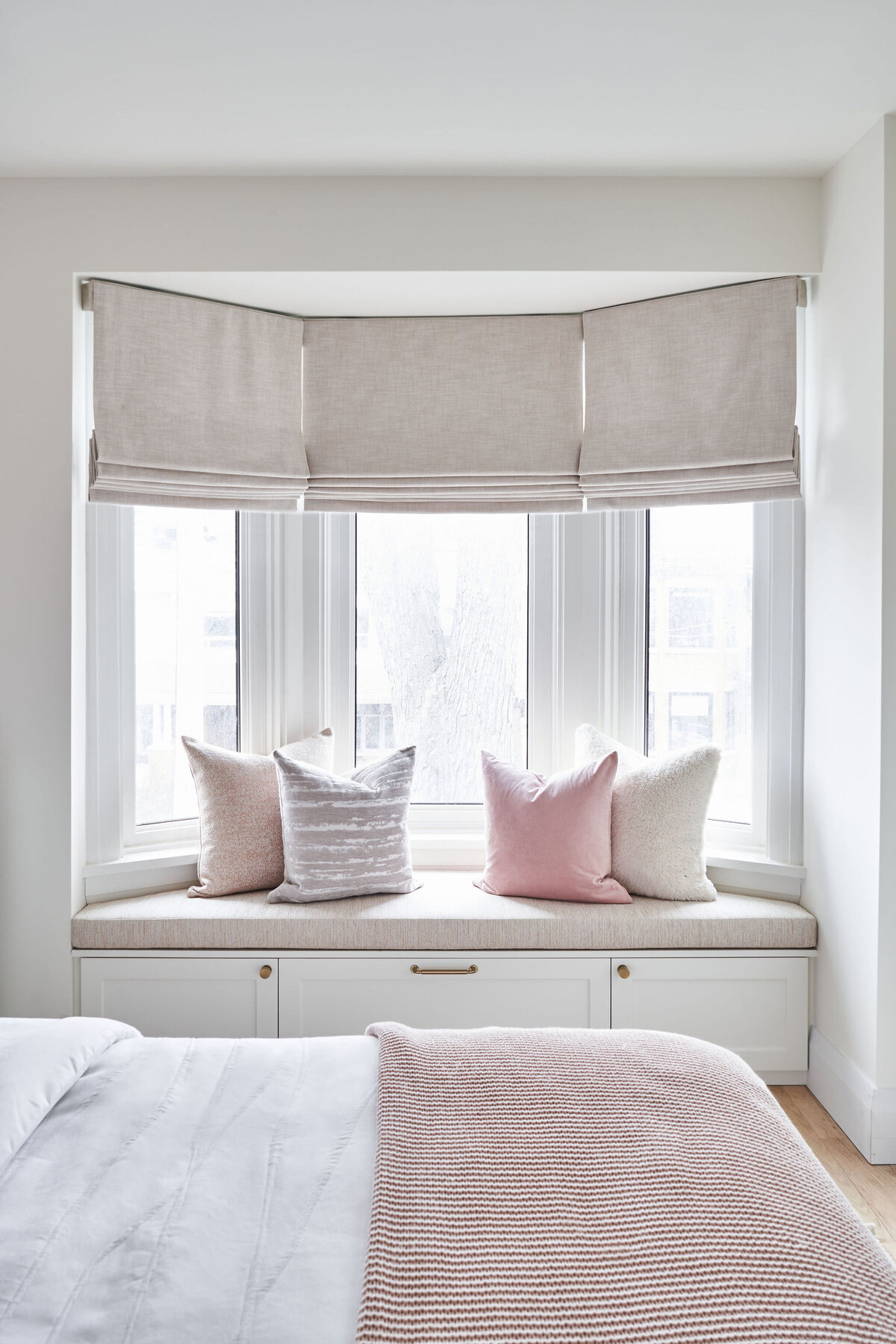 Bedroom window seat
