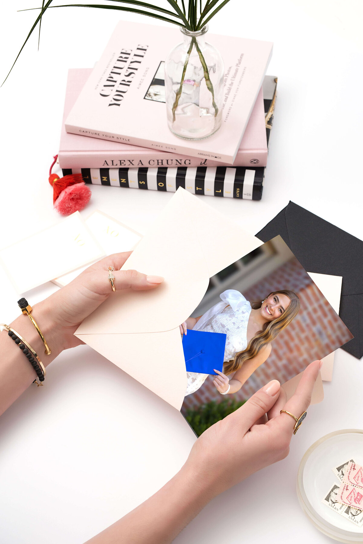 morgan grad card sample