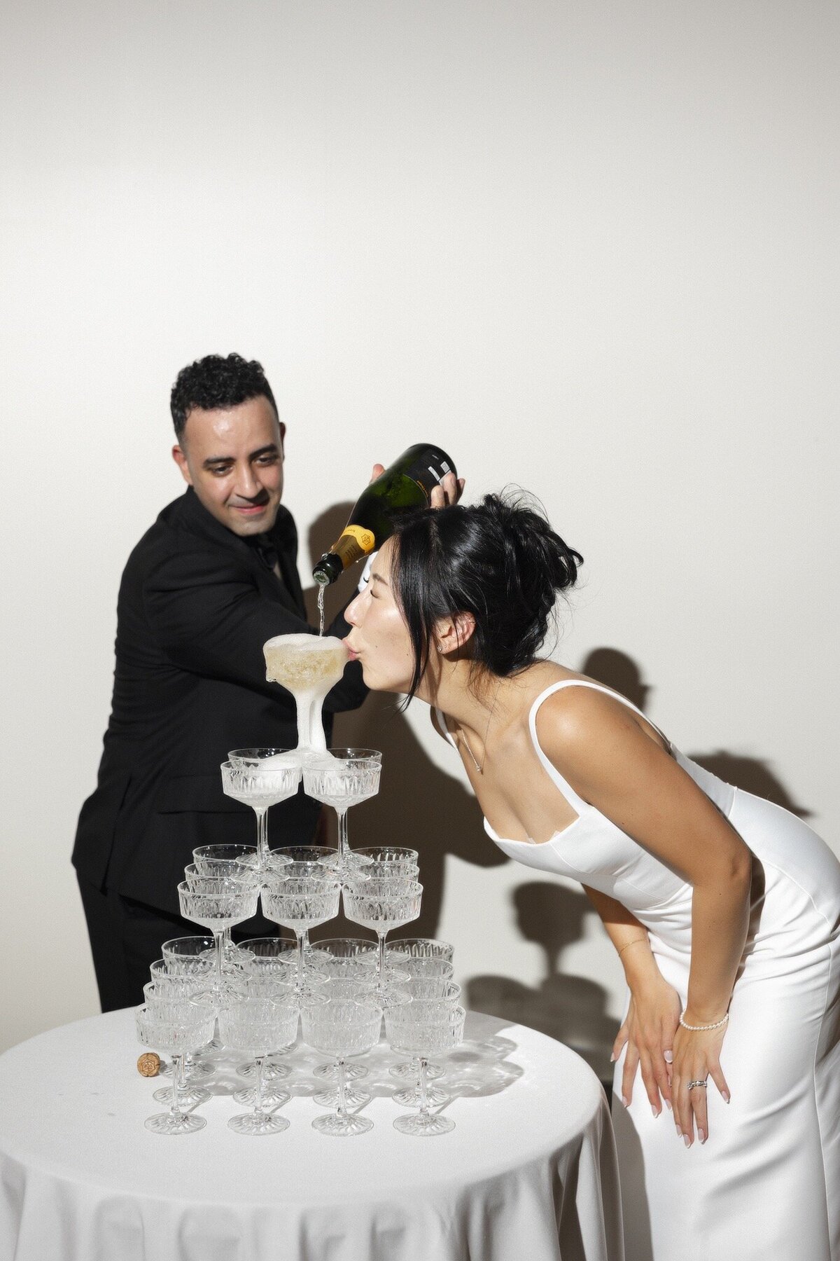 champagne-tower