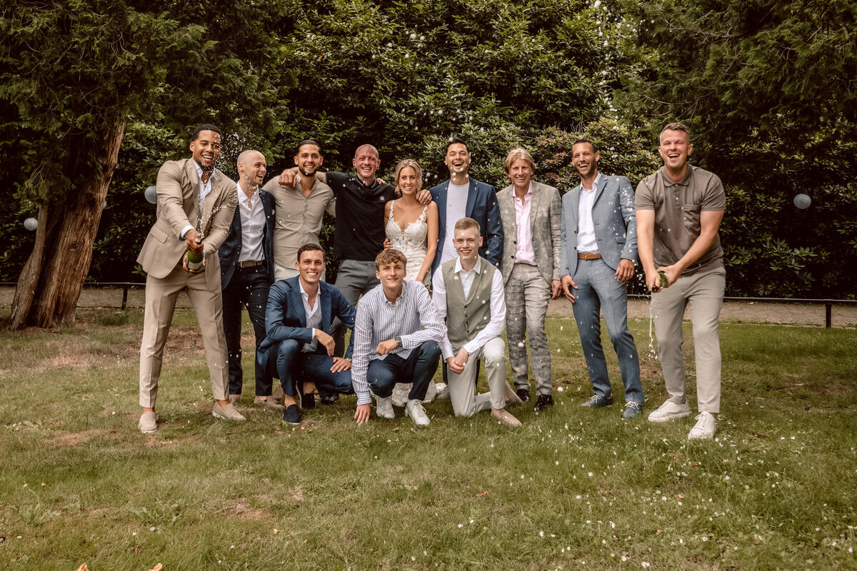 bruidsfotografie landgoed Wolfslaar Breda