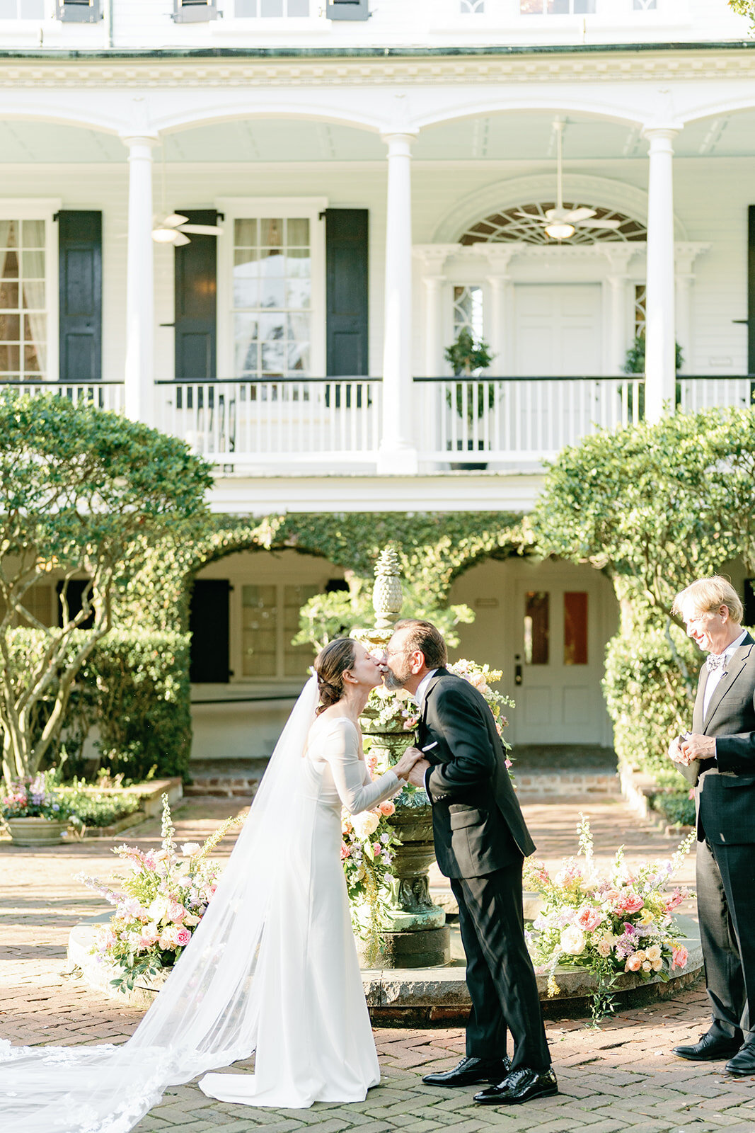 Sabra + Curt - Curated Wedding Elopement at Thomas Bennett House - by Pure Luxe Bride Elopements - 4