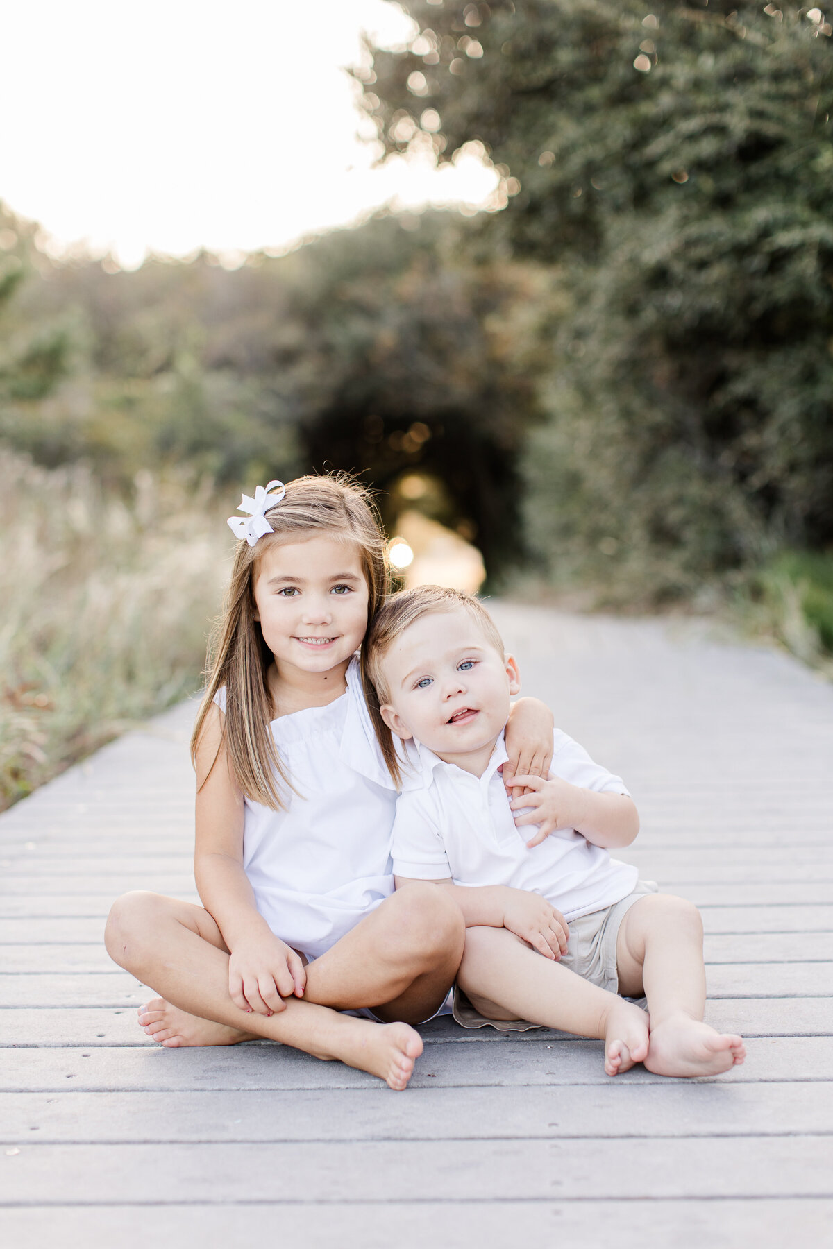 Virginia Beach family portrait session on the beach.