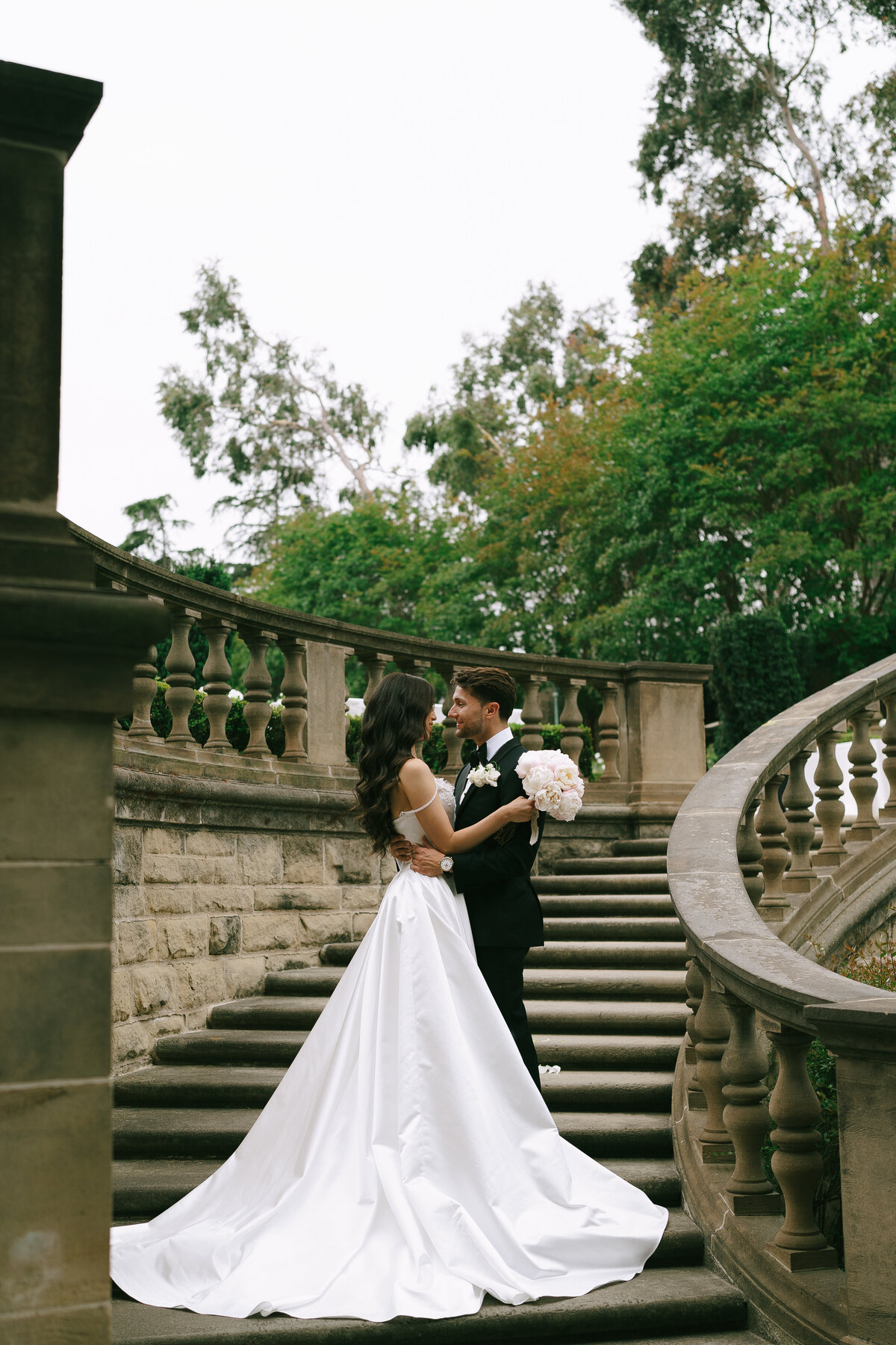 Luxury Beverly Hills California Wedding at Greystone Mansion and Gardens