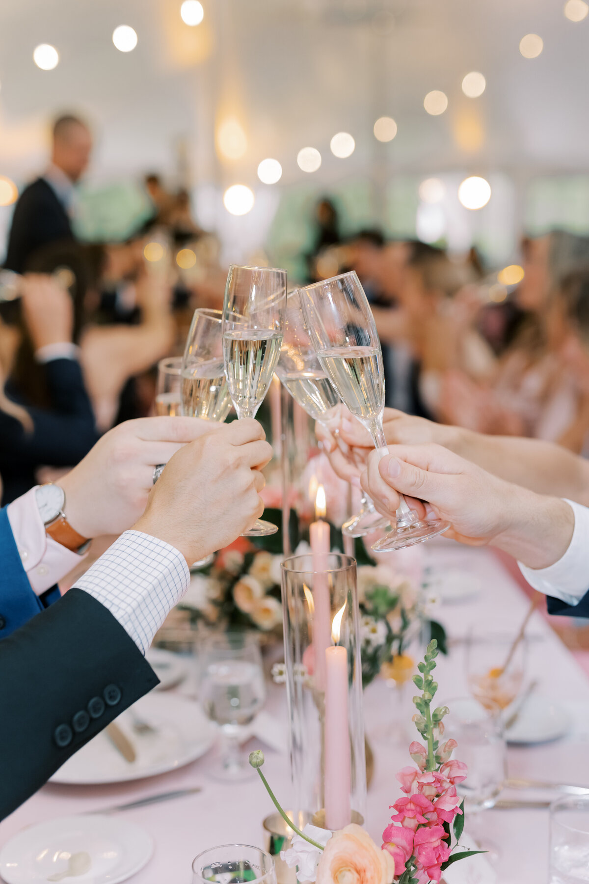 Wedding reception at Appleford Estate in Villanova, Pennsylvania