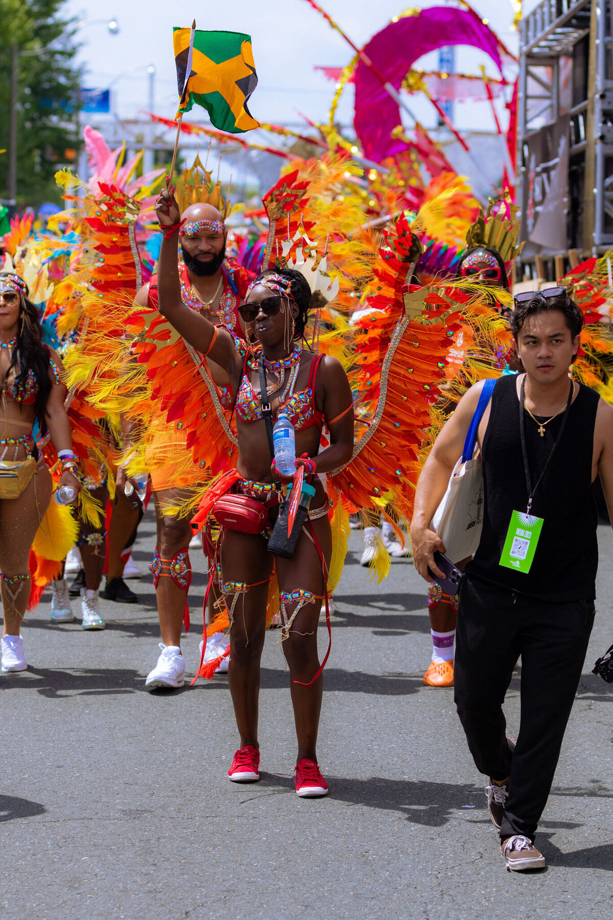 Photos of Masqueraders from Toronto Carnival 2023 - Sunlime Mas Band - Medium Band of The Year 2023-156