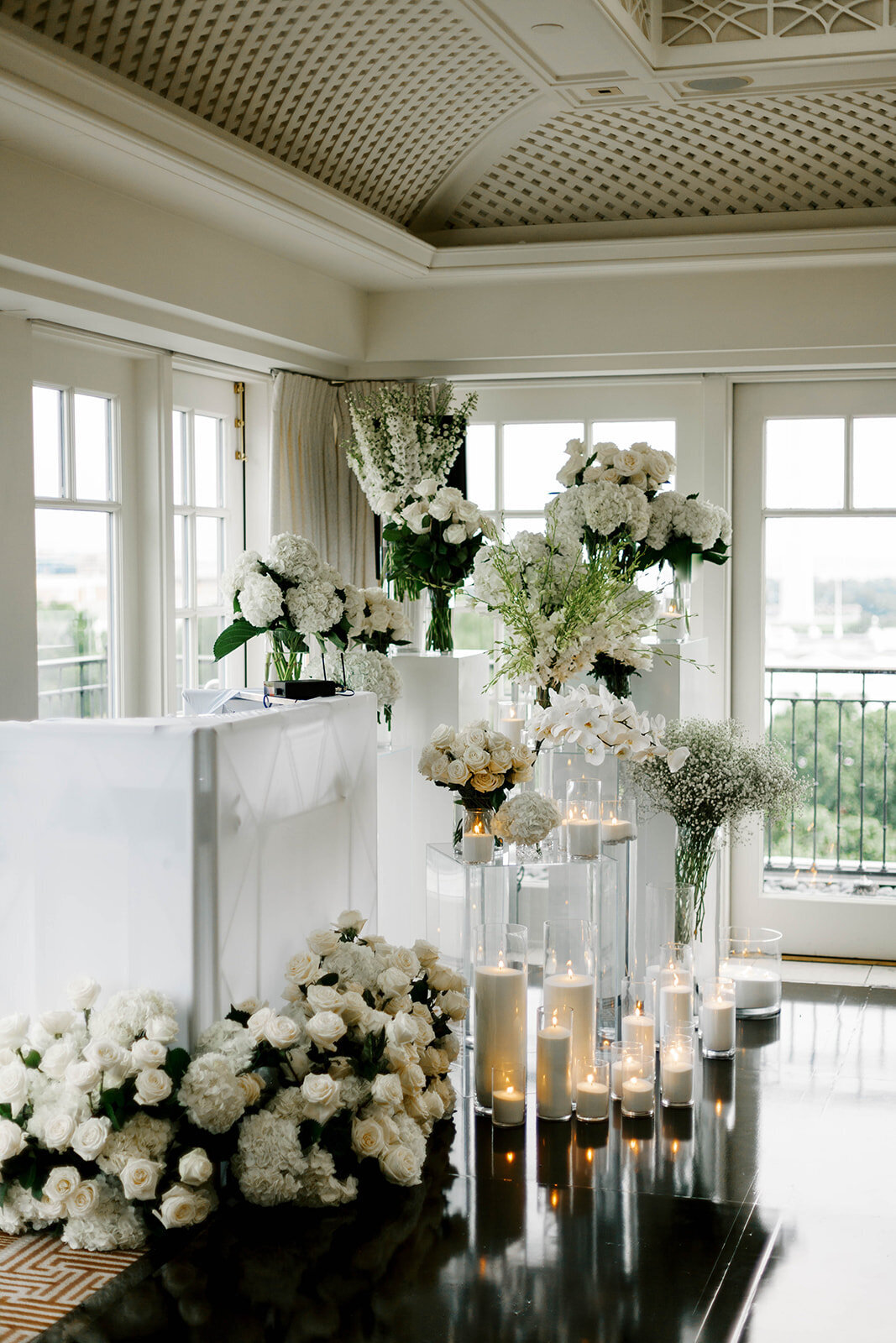 White Luxury in D.C - Floral Gallery by Krysta Smith floral Design_7